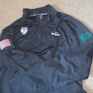 UPenn Nike Lacrosse Quarter Zip